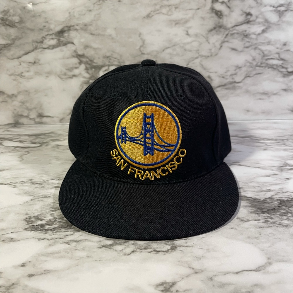Black San Francisco Golden State SnapBack Hat